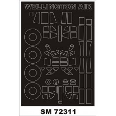 1/72 Wellington I Paint Mask for Airfix kits (outside)