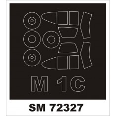 1/72 Mraz M-1C Paint Masks for KP Models (outside)
