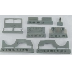 1/48 Jeep Willys CJ2A Conversion set for Tamiya kits