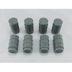 1/48 German Fuel Drums (8pcs)