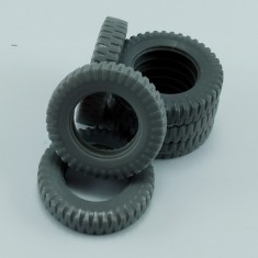 1/48 German Sdkfz.251 Spare Tyres for Tamiya kits