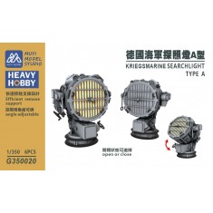 1/350 Kriegsmarine Searchlight Type A x6