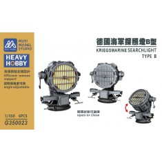 1/350 Kriegsmarine Searchlight Type B x6