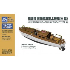 1/350 Kriegsmarine Admiral's Boat Type A x2