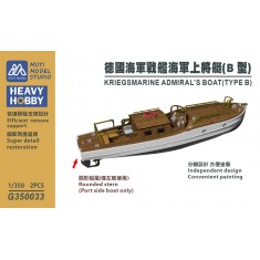1/350 Kriegsmarine Admiral's Boat Type B x2