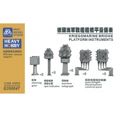 1/350 Kriegsmarine Bridge Platform Instruments x41