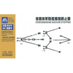 1/350 Kriegsmarine Anchor Stopper x8