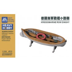 1/350 Kriegsmarine Row Dinghy x4