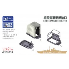 1/350 Kriegsmarine Deck Hatch x21
