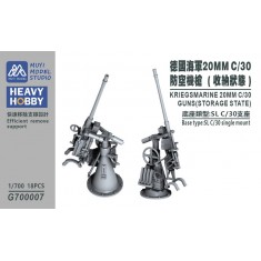 1/700 Kriegsmarine 20mm C/30 Guns (Storage Position) x18