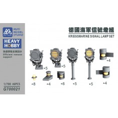 1/700 Kriegsmarine Signal Lamp Set x46