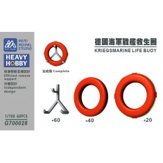 1/700 Kriegsmarine Life Buoys x60