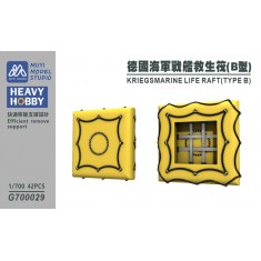 1/700 Kriegsmarine Life Raft Type B x42