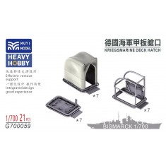 1/700 Kriegsmarine Deck Hatch x21