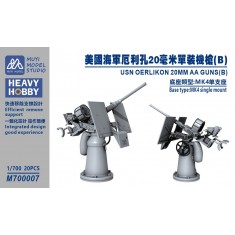 1/700 US Navy 20mm Oerlikon AA Guns (Type B) x20
