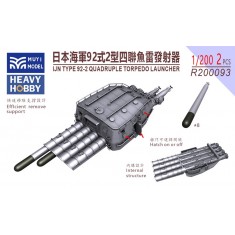 1/200 IJN Type 92 Quadruple Torpedo Launcher x2