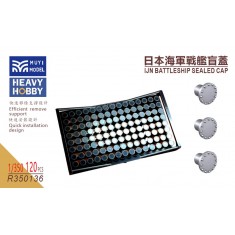 1/350 IJN Battleship Sealed Caps x120