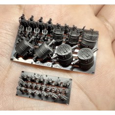 1/350 IJN Kaga Observation & Fire Control Equipment x44