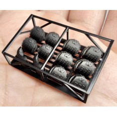 1/350 IJN Type 95 Fire Control System (Yamato 1945) x12