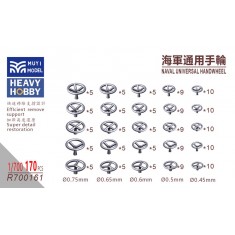 1/700 Naval Universal Handwheels x170