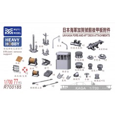 1/700 IJN Kaga Fore & Aft Deck Attachments x77