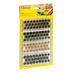 Grass Tufts XL Muted Colours (Length: 12mm, 92pcs)
