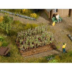 HO Scale Vines with Black Grapes (length: 30mm, width: 60mm, 2 treillages)