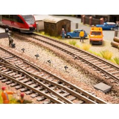 HO Scale Pulley Bracket Set