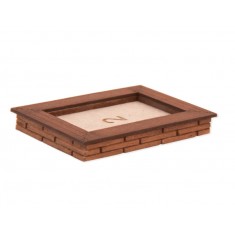 HO Scale Flower Island (2pcs, each 4.5 cm x 3 cm x 0.6 cm, Laser-Cut)