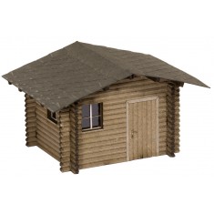 HO Scale Forest Lodge (Length: 65mm, Width: 51mm, Height: 40mm)