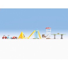 HO Scale Playground Accessories