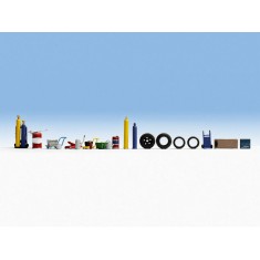 HO Scale Auto Workshop Accessories