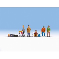 HO Scale Hobos (6 figures)