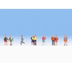 HO Scale Children (9 figures)
