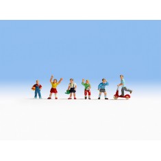 HO Scale Children (6 figures)