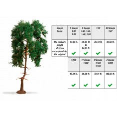 Pine Tree (height: 15cm, assembled and painted)