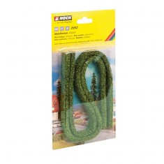 Model Hedges Light Green (2pcs, 15 x 8mm, each 500mm long)
