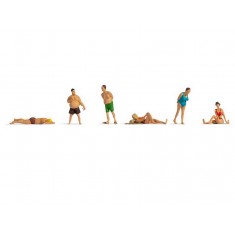 TT Scale Bathers (6 figures)