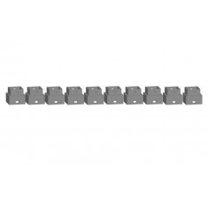 HO, TT, N Scale Easy-Track Railway - Pillar Element (10pcs, 16 mm x 16 mm x 9 mm)