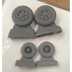 1/32 F-18 E/F Super Hornet Wheels - Light Series