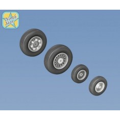 1/32 F-14 Tomcat Resin Wheels Set (No Mask Series)