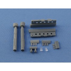 1/72 AGM65 Maverick + LAU-117/A Guided Missile Launcher (2pcs, decal, PE parts)
