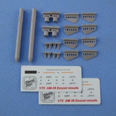 1/72 Am-39 Exocet Anti-Ship Missiles set (2pcs)