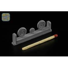 1/72 Focke-Wulf Fw.190 A/F/G/D Wheels (Late Disk Continental Tyre)