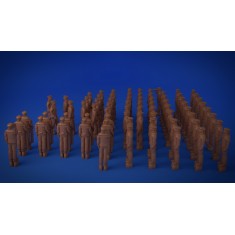 1/700 Japanese Navy Parade Figures