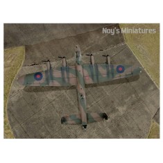 1/144 Airfield Tarmac Sheet: WWII Allied Heavy Bomber (Size: 310x219mm / 12.2"x8.6")