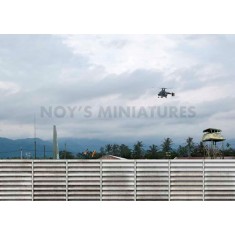 1/144 Airfield Tarmac Sheet: Optional Backdrop for NM144014 (Length:148mm,Width: 105mm)
