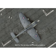 1/48 Korean War HMS Glory Carrier Deck for Hawker Sea Fury & Fairey Firefly (39.5x28cm)