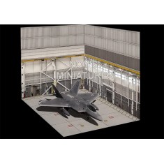 1/72 Airfield Tarmac Sheet: Modern Fighter Hangar Set (3 sheets)