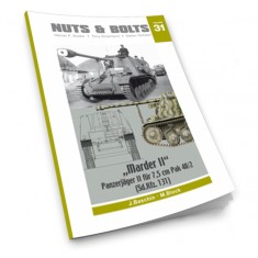 Nuts & Bolts Vol.31 - SdKfz. 131 Marder II Panzerjager II 7.5cm Pak 40/2 (176 pages)